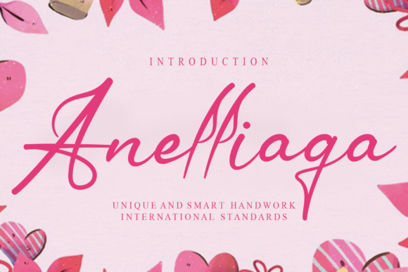 Anelliaga: The Handwritten Font for Small Business Branding