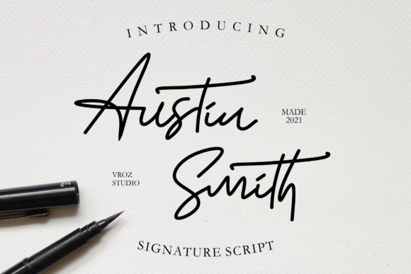 Austin Smith Font for Elegant Branding