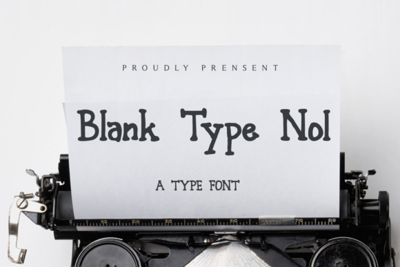 Blank Type Nol: A Handwritten Typeface for Editorial Calm