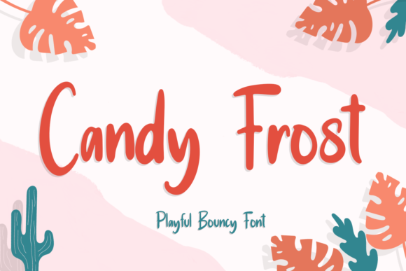 Candy Frost: Elegant Handwritten Font for Crafters