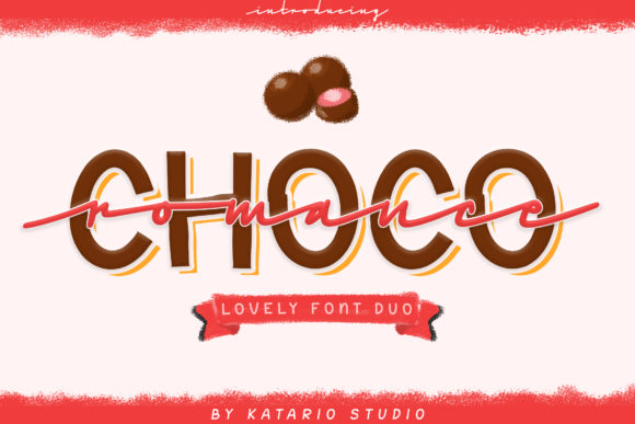 Choco Romance Typeface for Digital Design