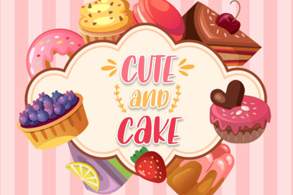 Cute and Cake: A Handwritten Font for Campaigns