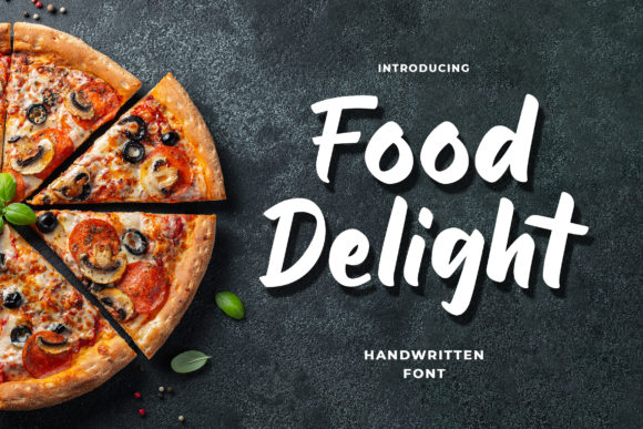 Food Delight Font: Bold Script for Culinary Brands