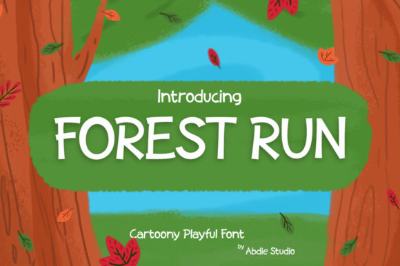 Forest Run Typeface for Creative Branding