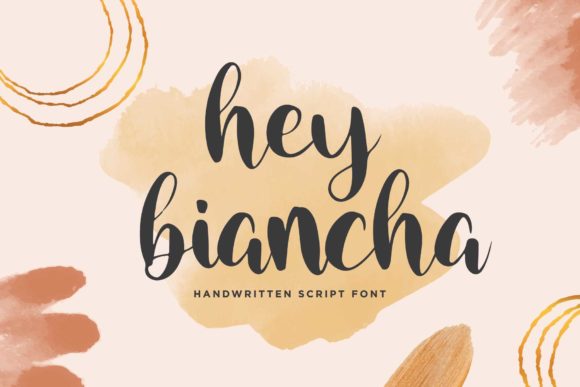 Hey Biancha: A Handwritten Typeface for Modern Editors