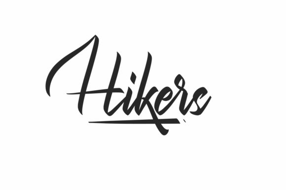 Hikers: A Premium Script Handwritten Font for Editorial Design