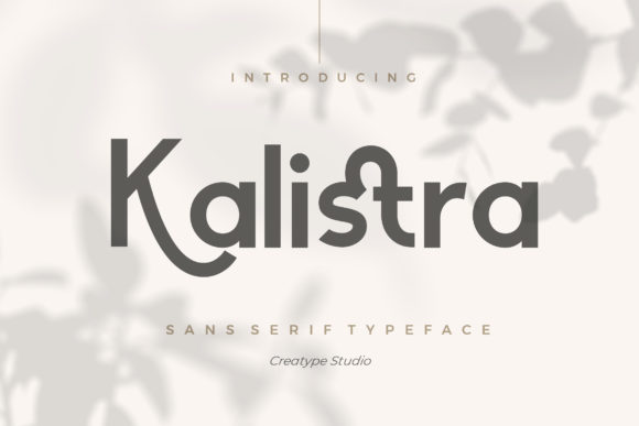 Kalistra: A Classic Serif Font for Editorial Design