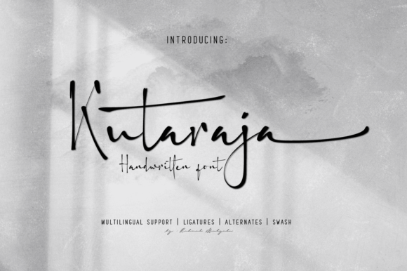 Kutaraja Font Review: A Dainty Script for Elegant Design