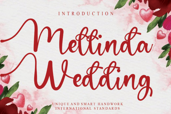 Mellinda Wedding: The Perfect Handwritten Font for Makers