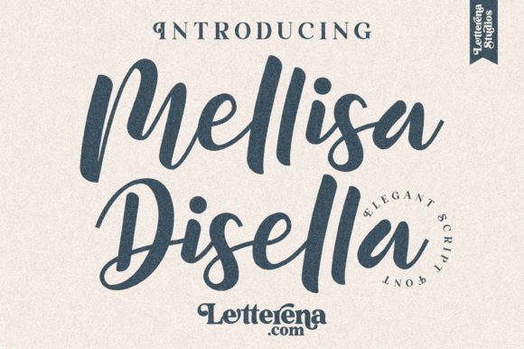 Mellisa Disella: A Delicate Script Font for Web Design