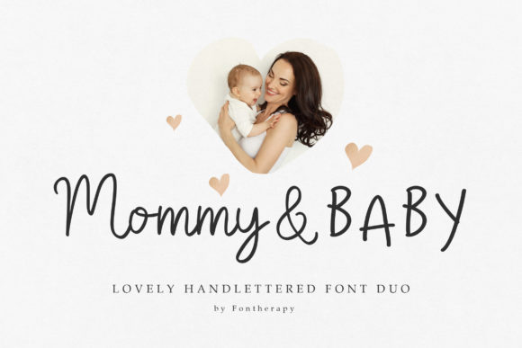 Mommy Baby: A Handwritten Font for Web Design