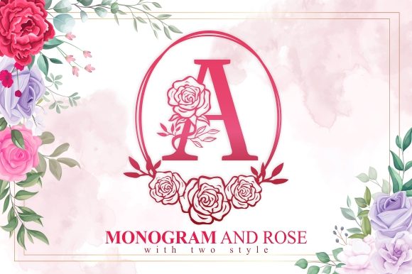 Monogram and Rose: A Typeface for Elegant Creations