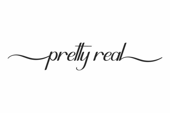 Pretty Real Font for Authentic Business Branding