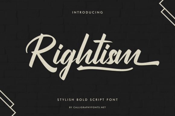 Rightism: The Handwritten Font That Elevates Brands
