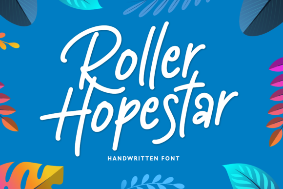 Roller Hopestar: The Handwritten Font for Bold Campaigns