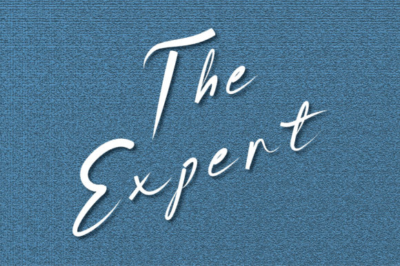 The Expert: A Dainty Handwritten Font for Makers