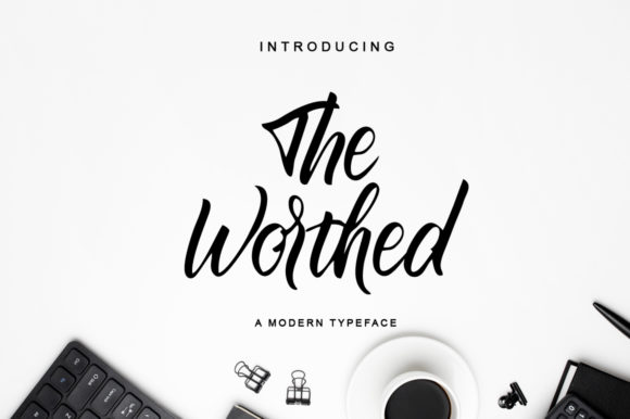 The Worthed Typeface for Digital Design