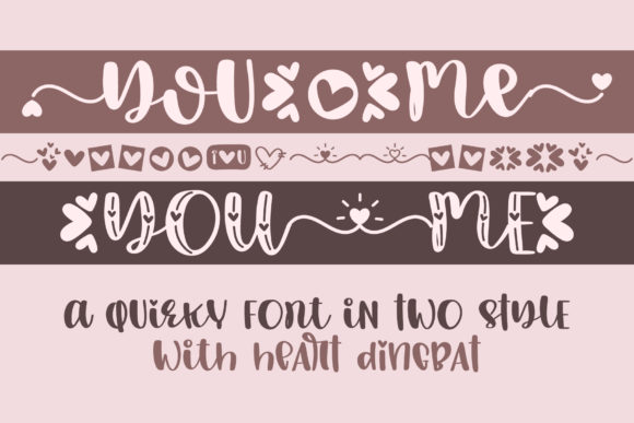 You Me Font: Elevate Digital Branding with Script Handwritten Typography